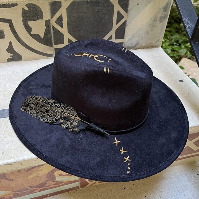 Suede hat - Yael - Marma Hats